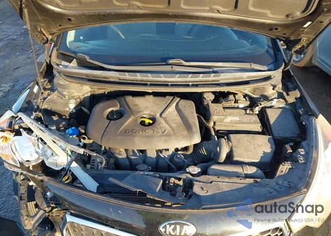 2014 Kia Forte Lx from USA, damaged, VIN KNAFK4A63E5137858
